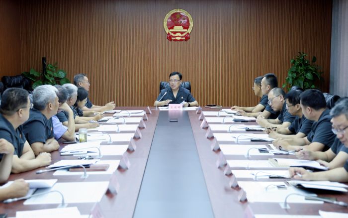 惠民县法院召开党组（扩大）会议传达学习贯...